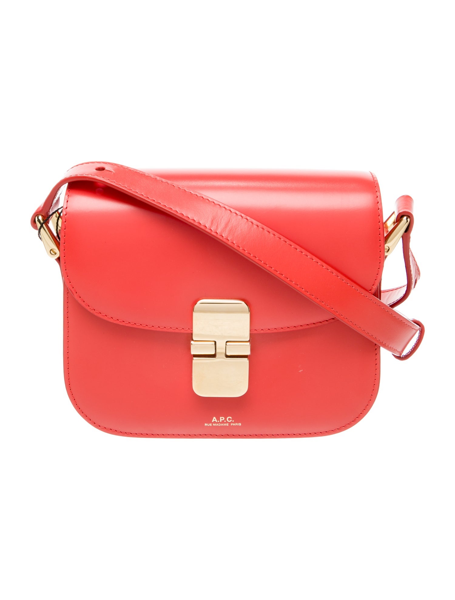 A.P.C. Leather Crossbody Bag