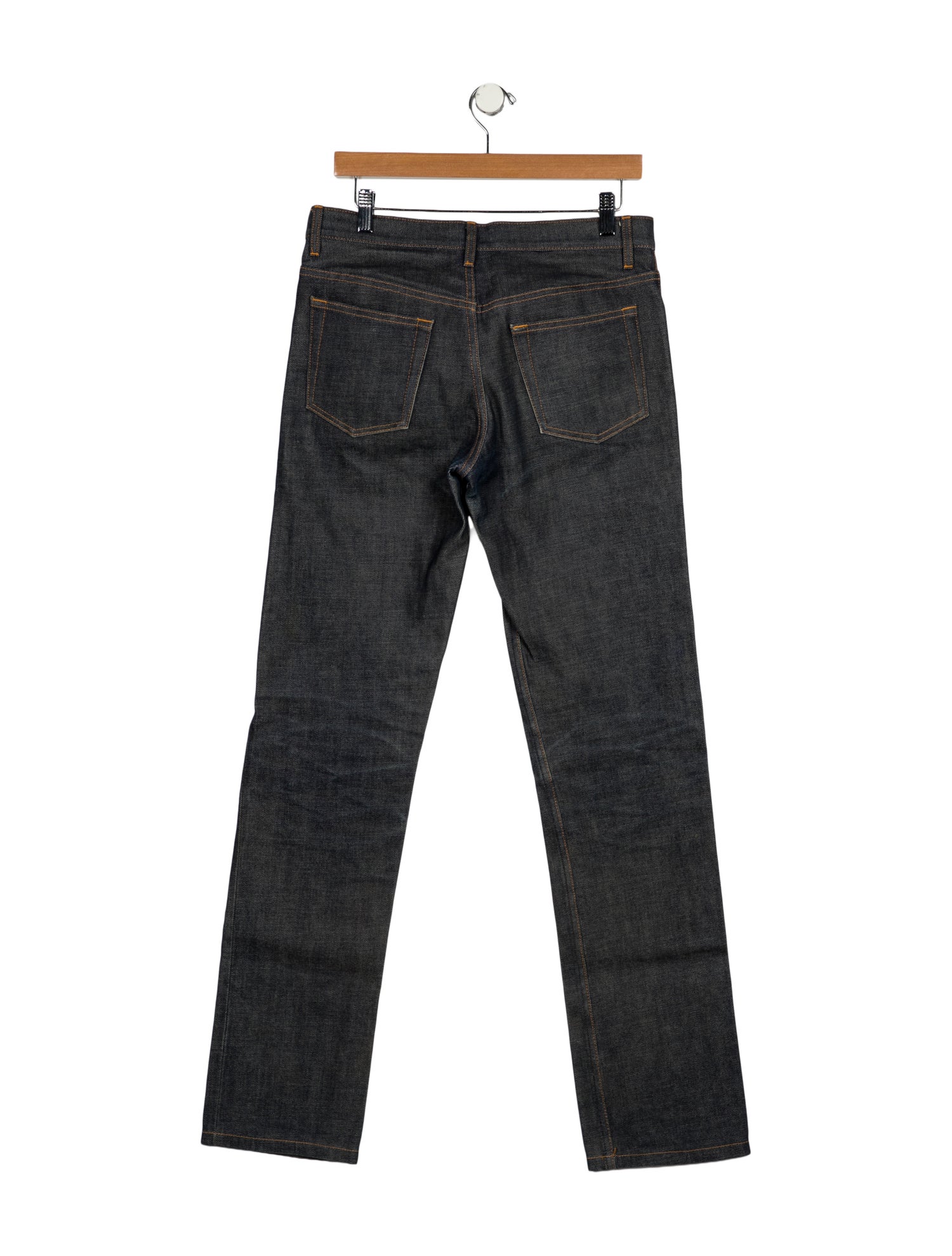 A.P.C. High-Rise Straight Leg Jeans