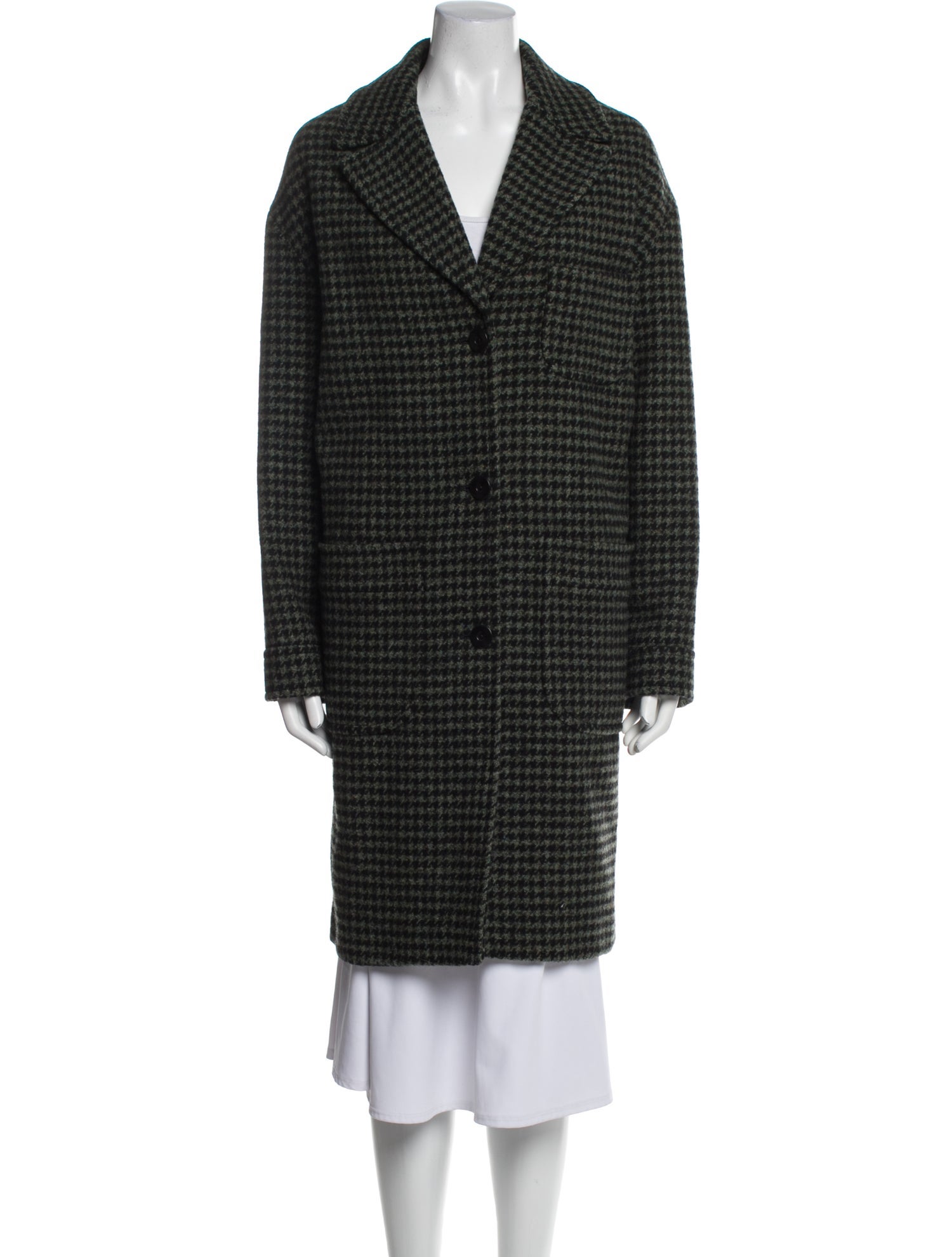 A.P.C. Tweed Pattern Coat