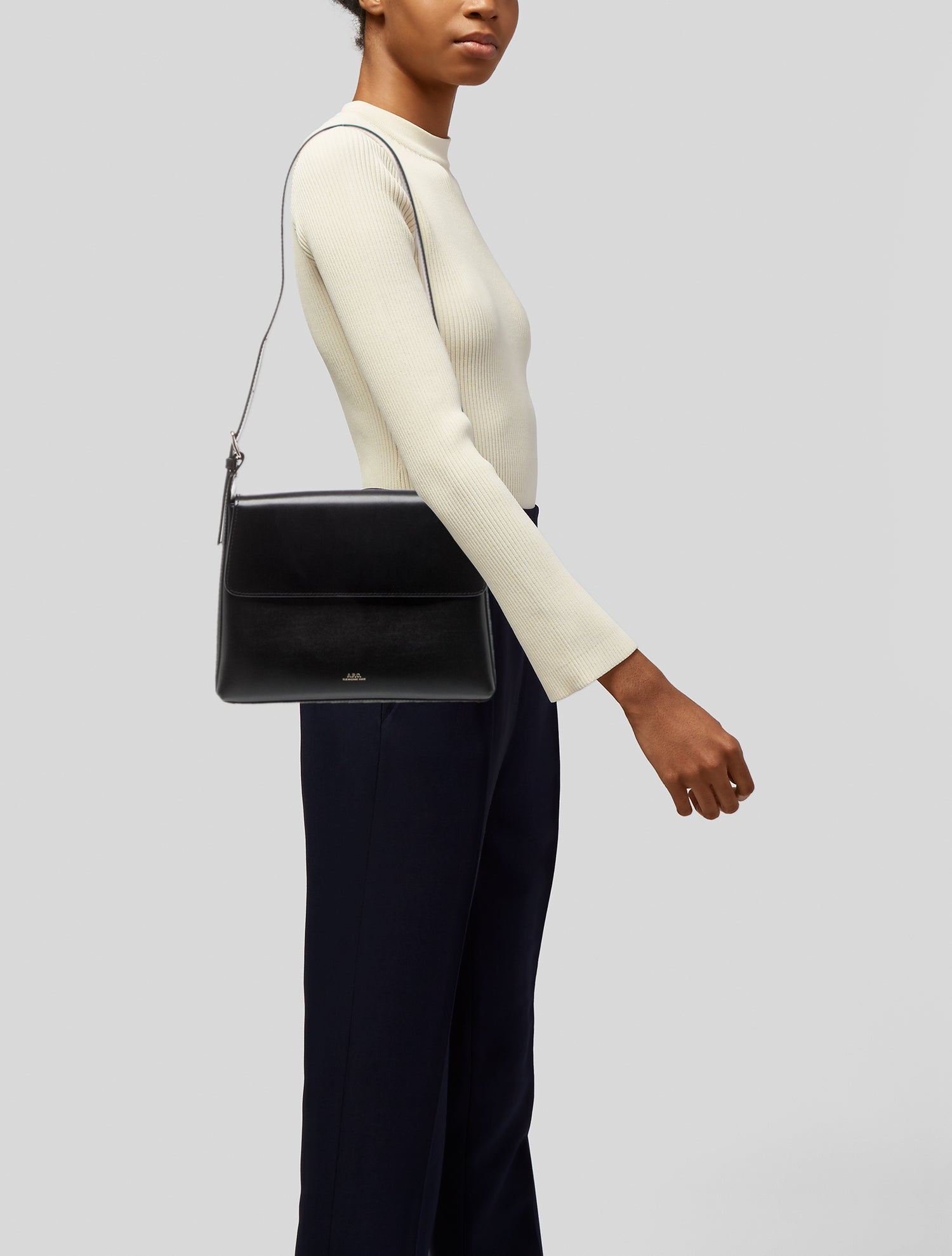 A.P.C. Leather Shoulder Bag