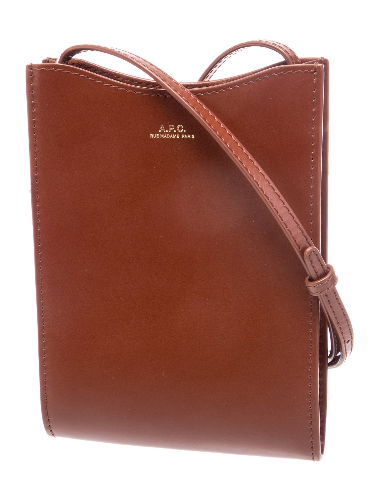 A.P.C. Leather Crossbody Bag