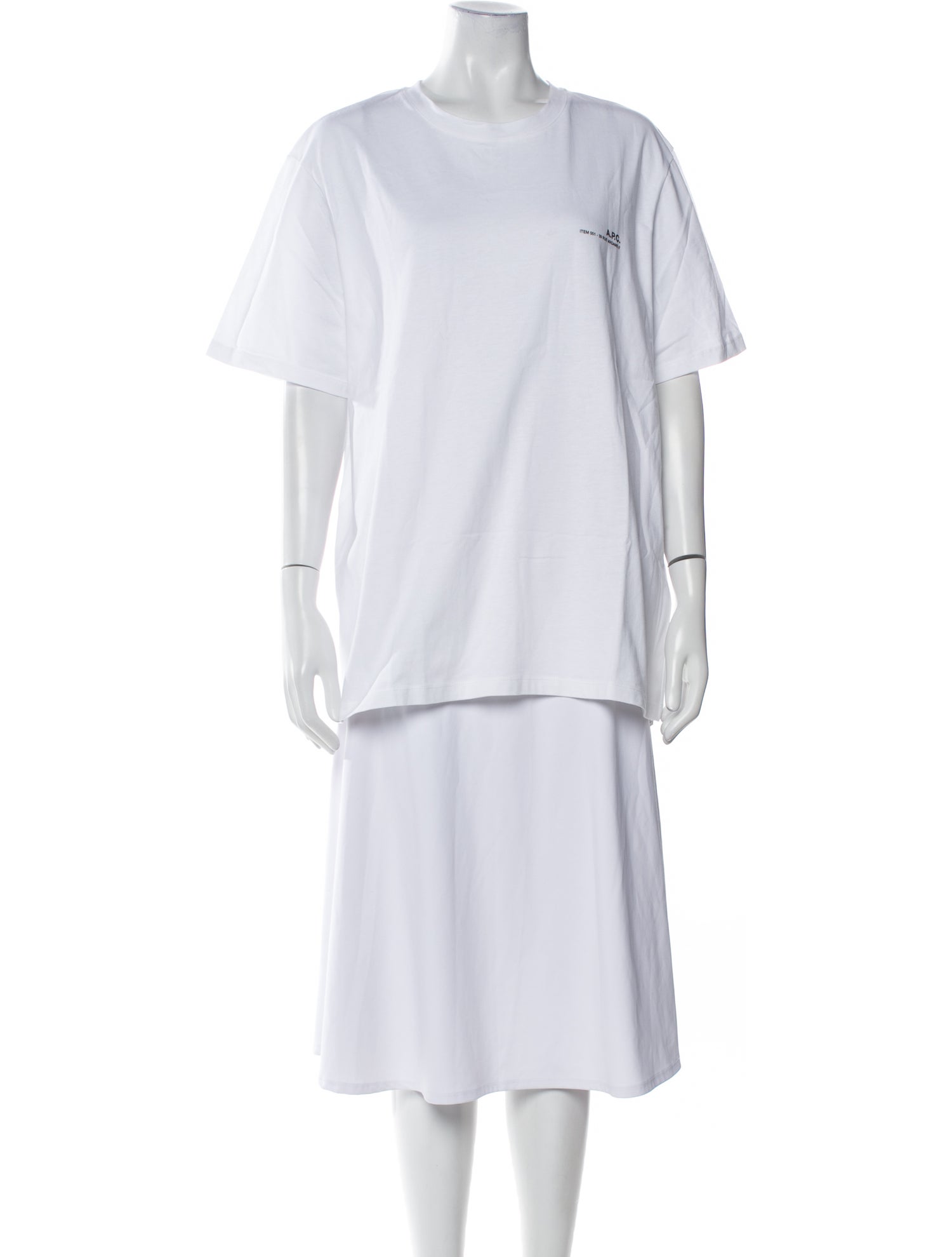 A.P.C. Crew Neck Short Sleeve T-Shirt