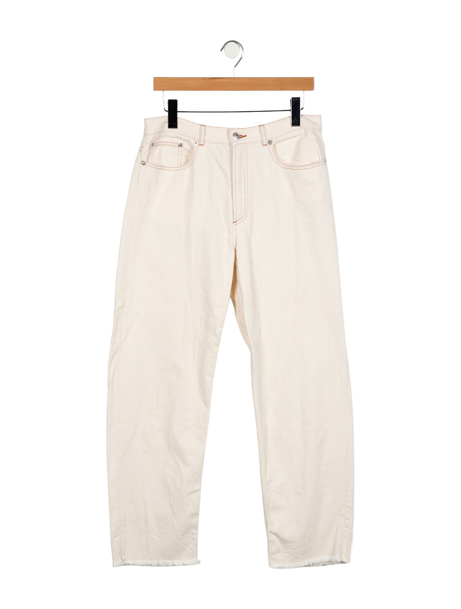 A.P.C. High-Rise Straight Leg Jeans