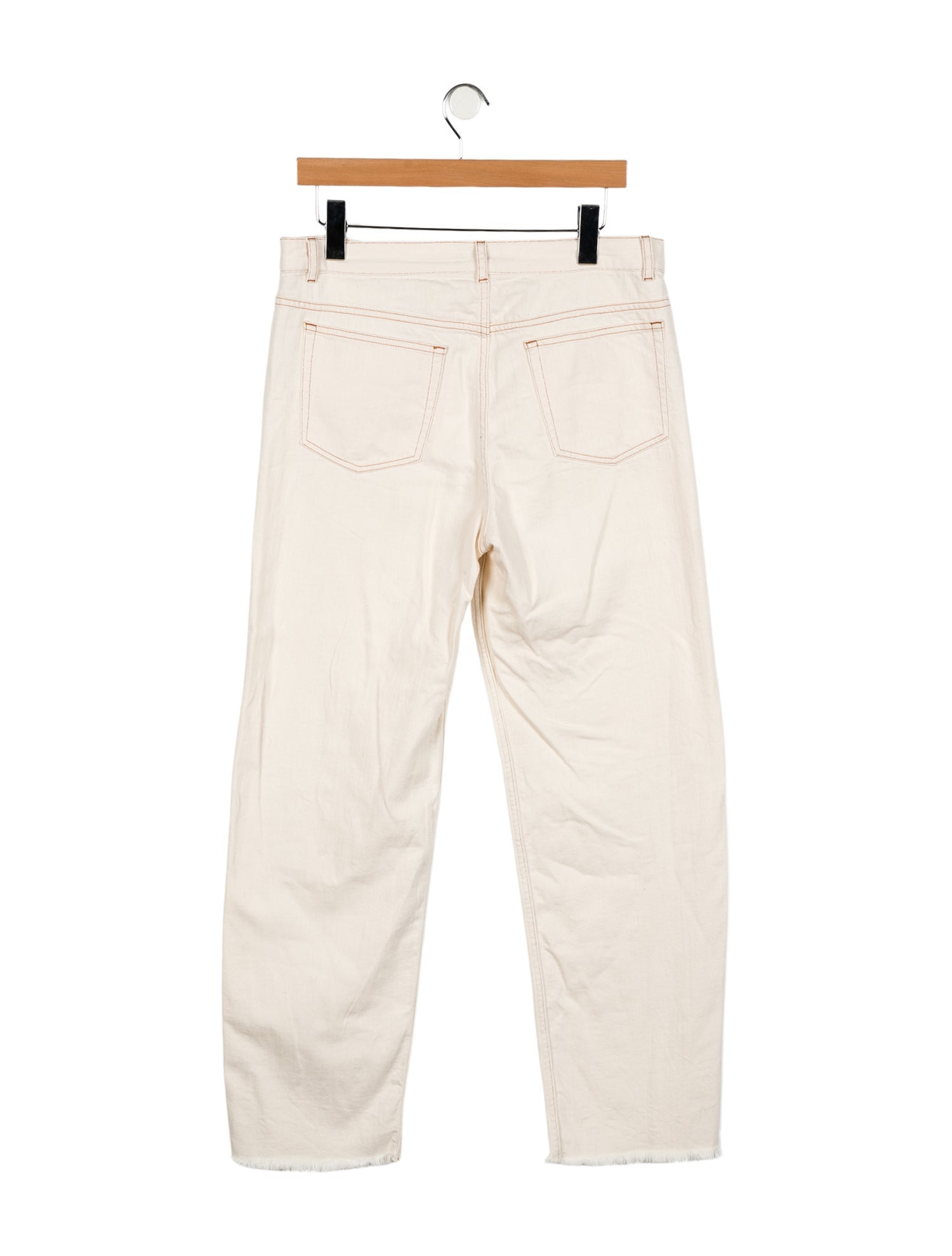 A.P.C. High-Rise Straight Leg Jeans