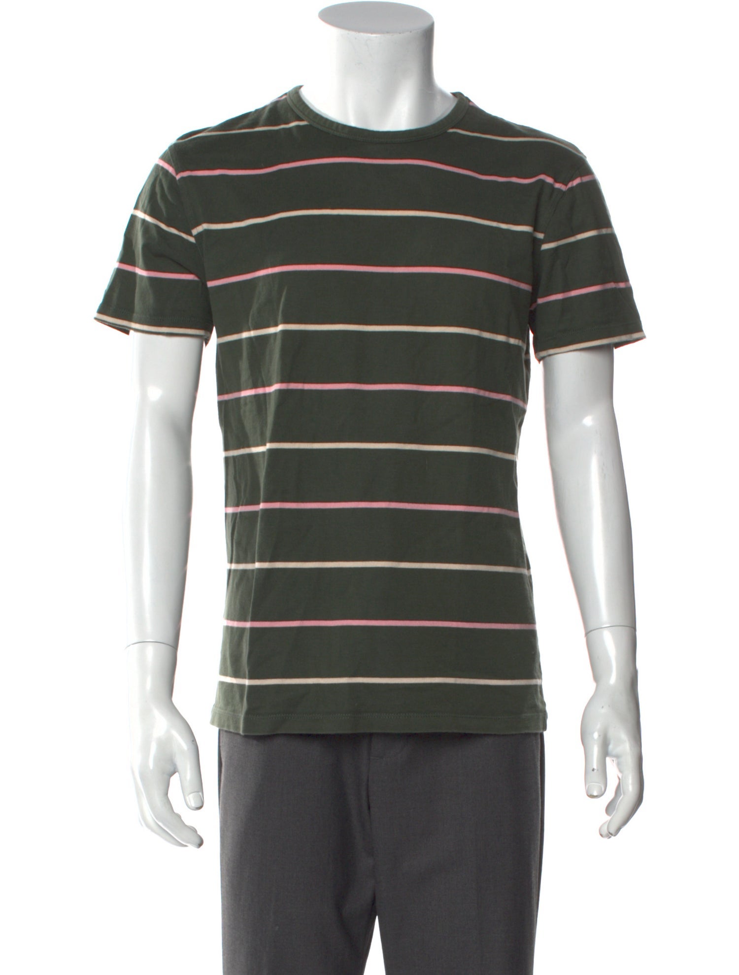 A.P.C. Striped Crew Neck T-Shirt