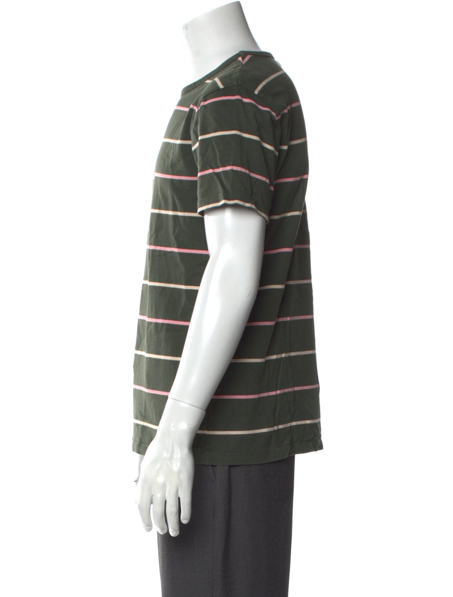 A.P.C. Striped Crew Neck T-Shirt