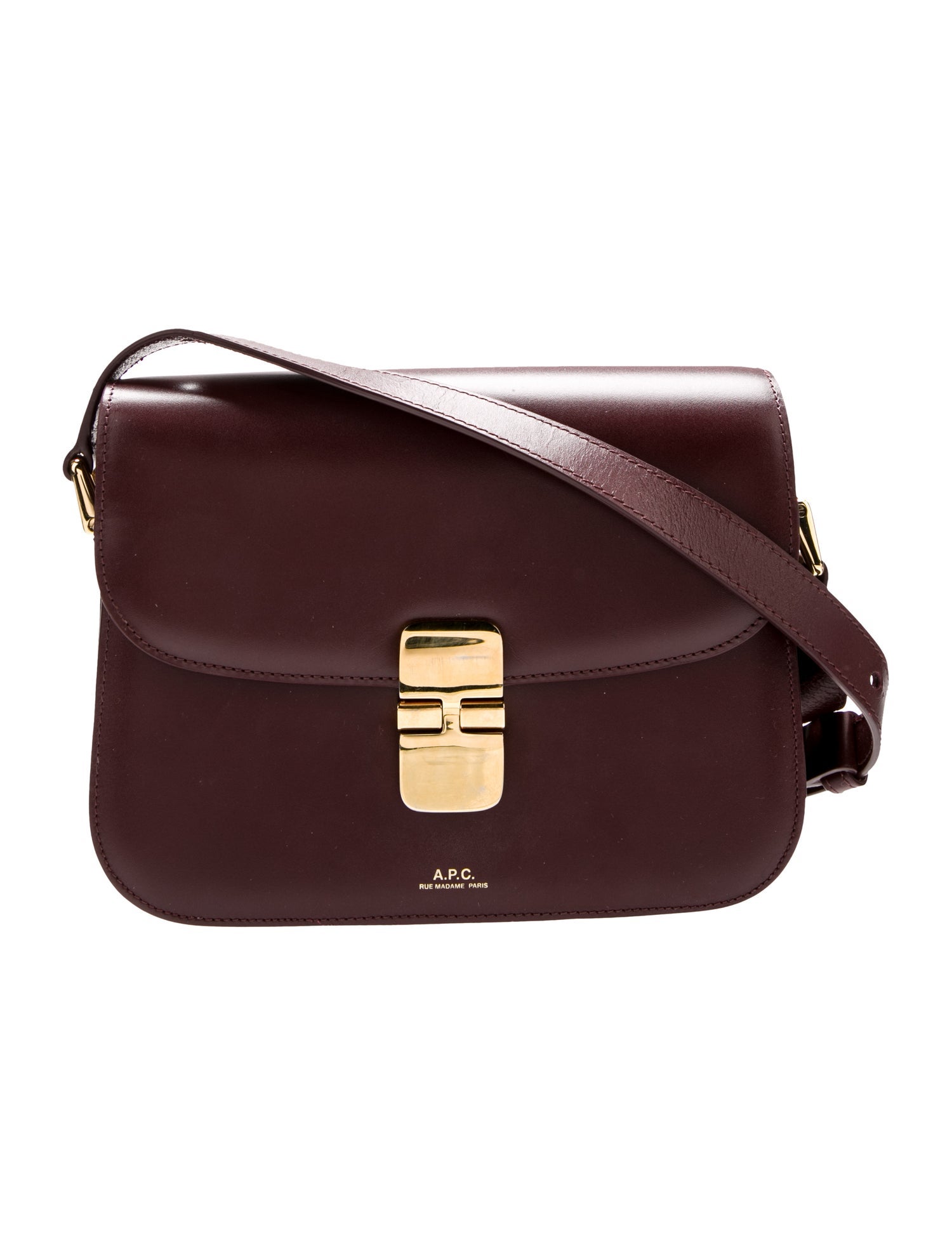 A.P.C. Leather Crossbody Bag