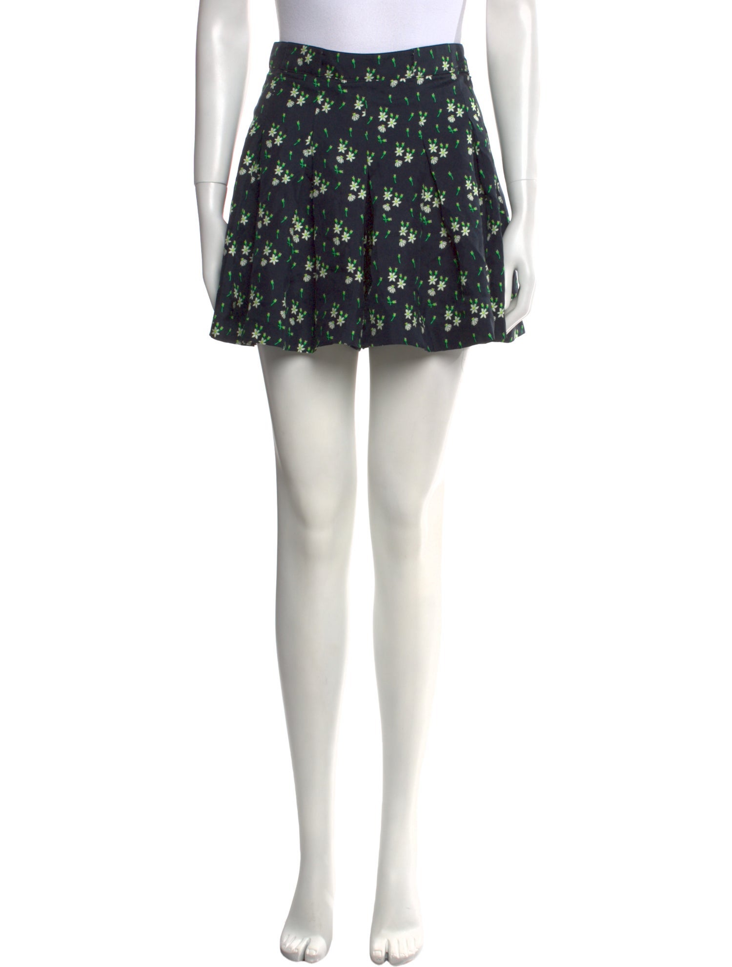 A.P.C. Silk Mini Skirt