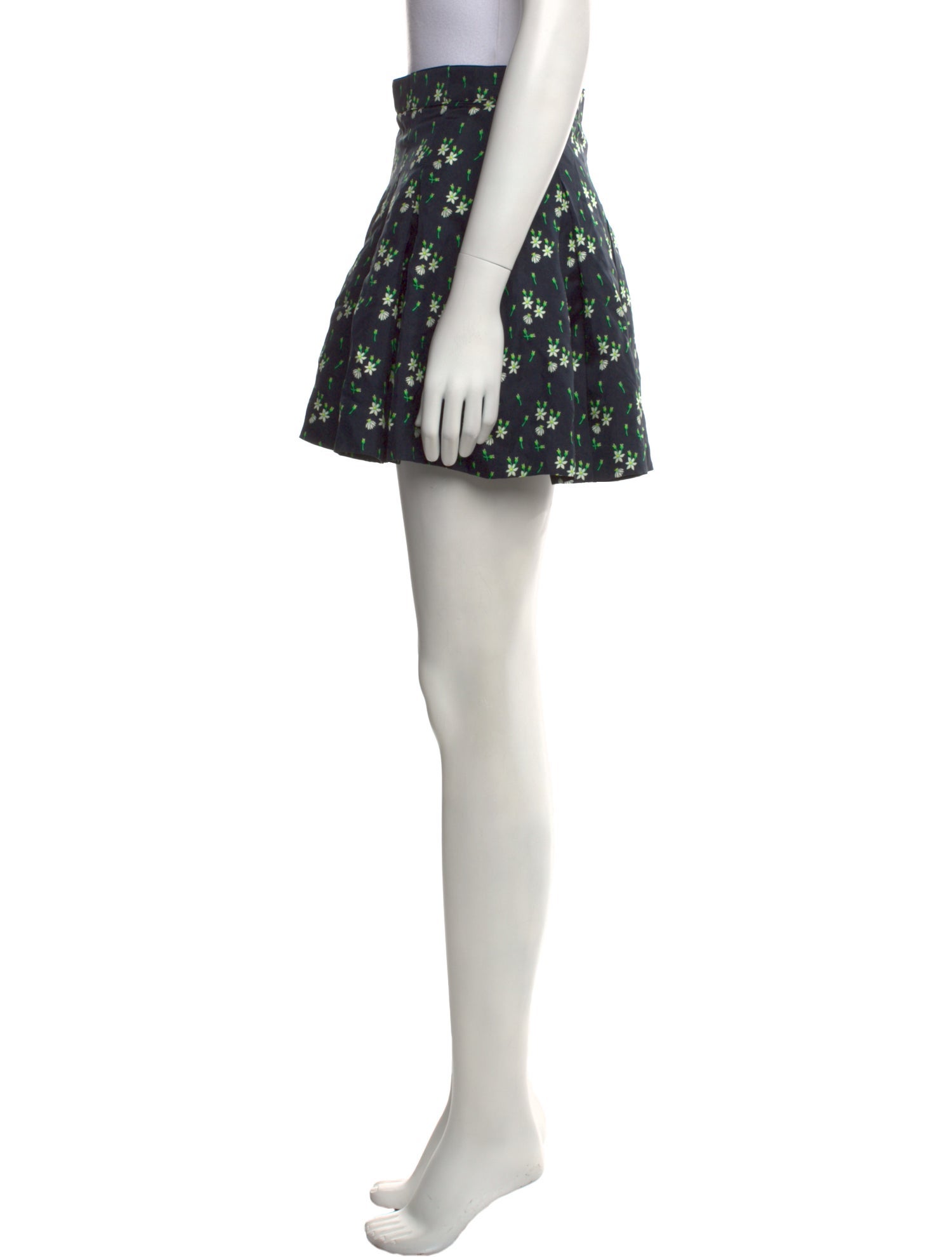 A.P.C. Silk Mini Skirt