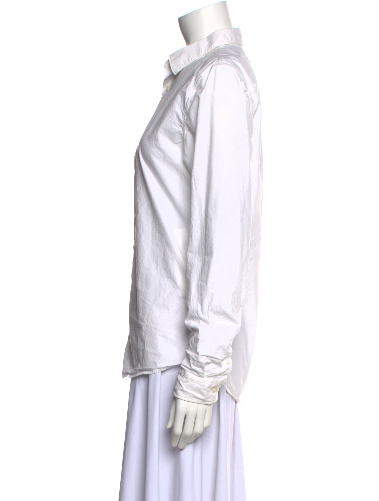 A.P.C. Long Sleeve Button-Up Top