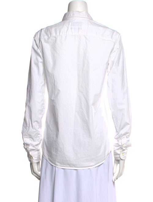 A.P.C. Long Sleeve Button-Up Top