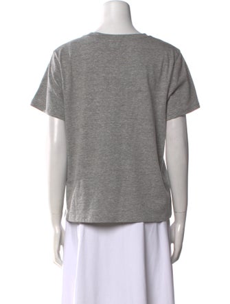 A.P.C. Scoop Neck Short Sleeve T-Shirt