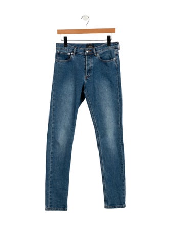 A.P.C. Mid-Rise Skinny Leg Jeans