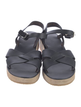 A.P.C. Leather Espadrilles