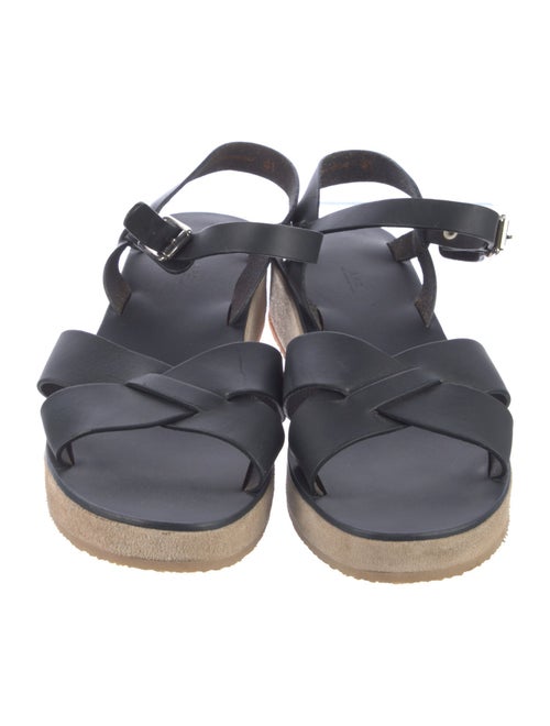 A.P.C. Leather Espadrilles