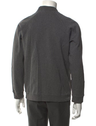 A.P.C. Mock Neck Long Sleeve Sweatshirt