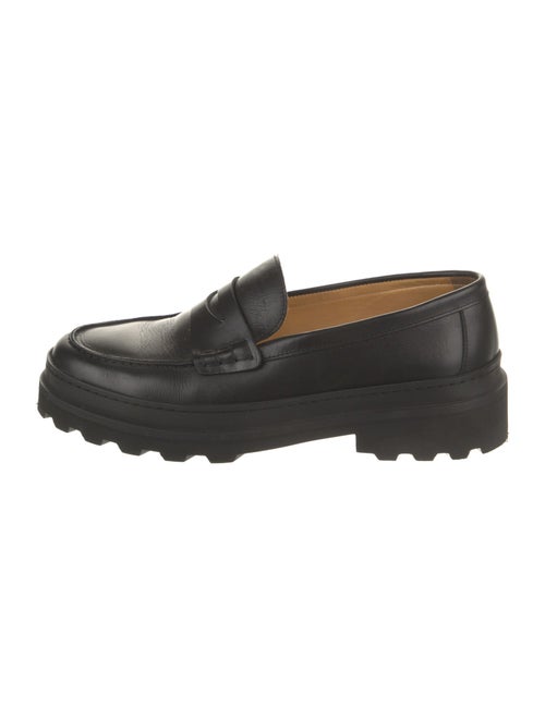 A.P.C. Leather Lasercut Accents Loafers