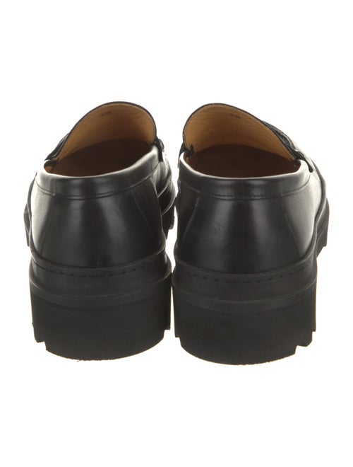 A.P.C. Leather Lasercut Accents Loafers