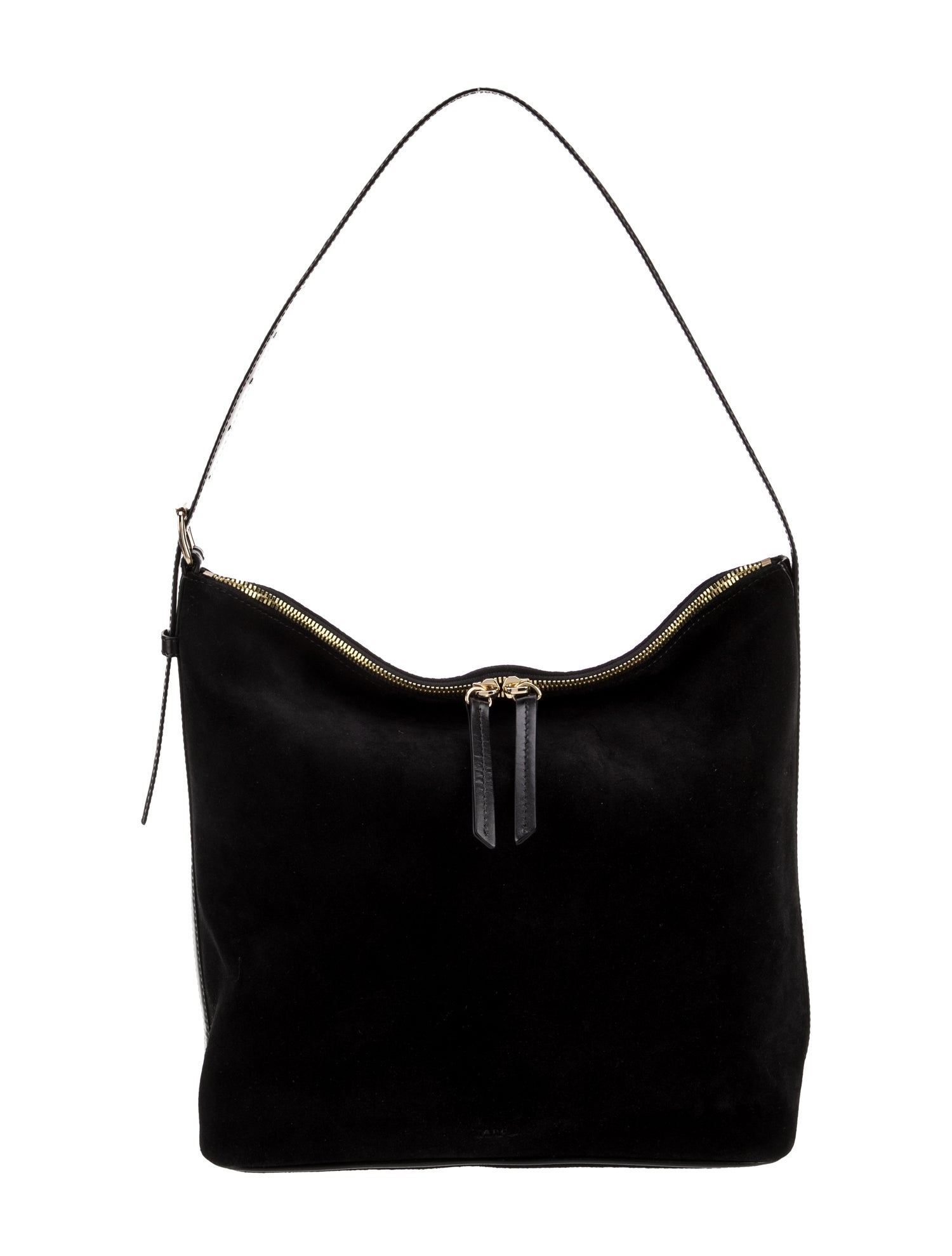 A.P.C. Suede Shoulder Bag