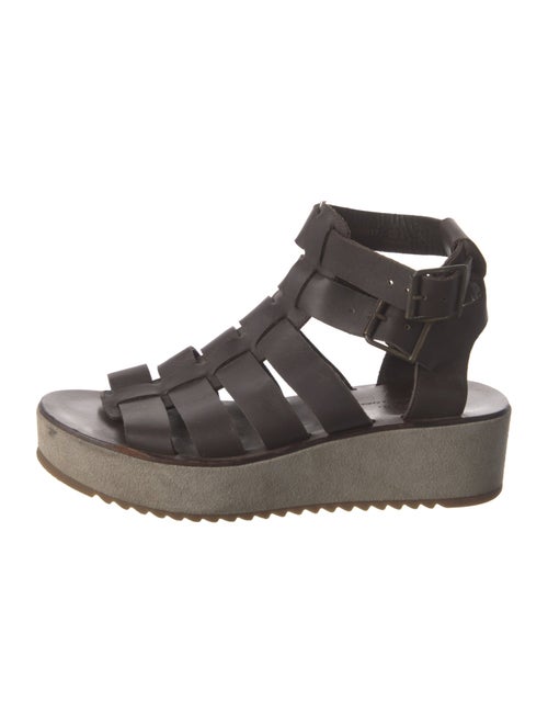 A.P.C. Leather Gladiator Sandals