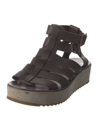 A.P.C. Leather Gladiator Sandals