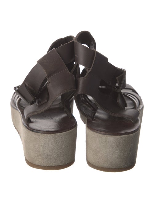 A.P.C. Leather Gladiator Sandals