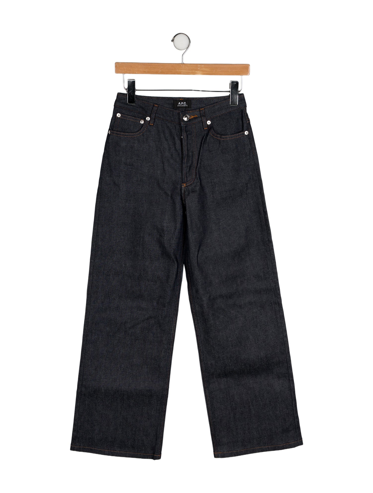 A.P.C. Mid-Rise Wide Leg Jeans w/ Tags