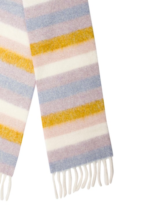 A.P.C. Alpaca Striped Scarf
