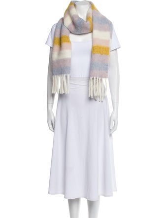 A.P.C. Alpaca Striped Scarf