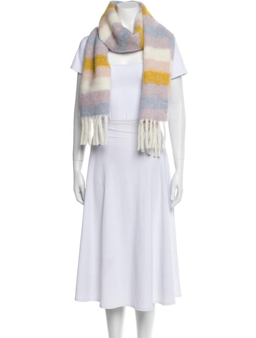 A.P.C. Alpaca Striped Scarf