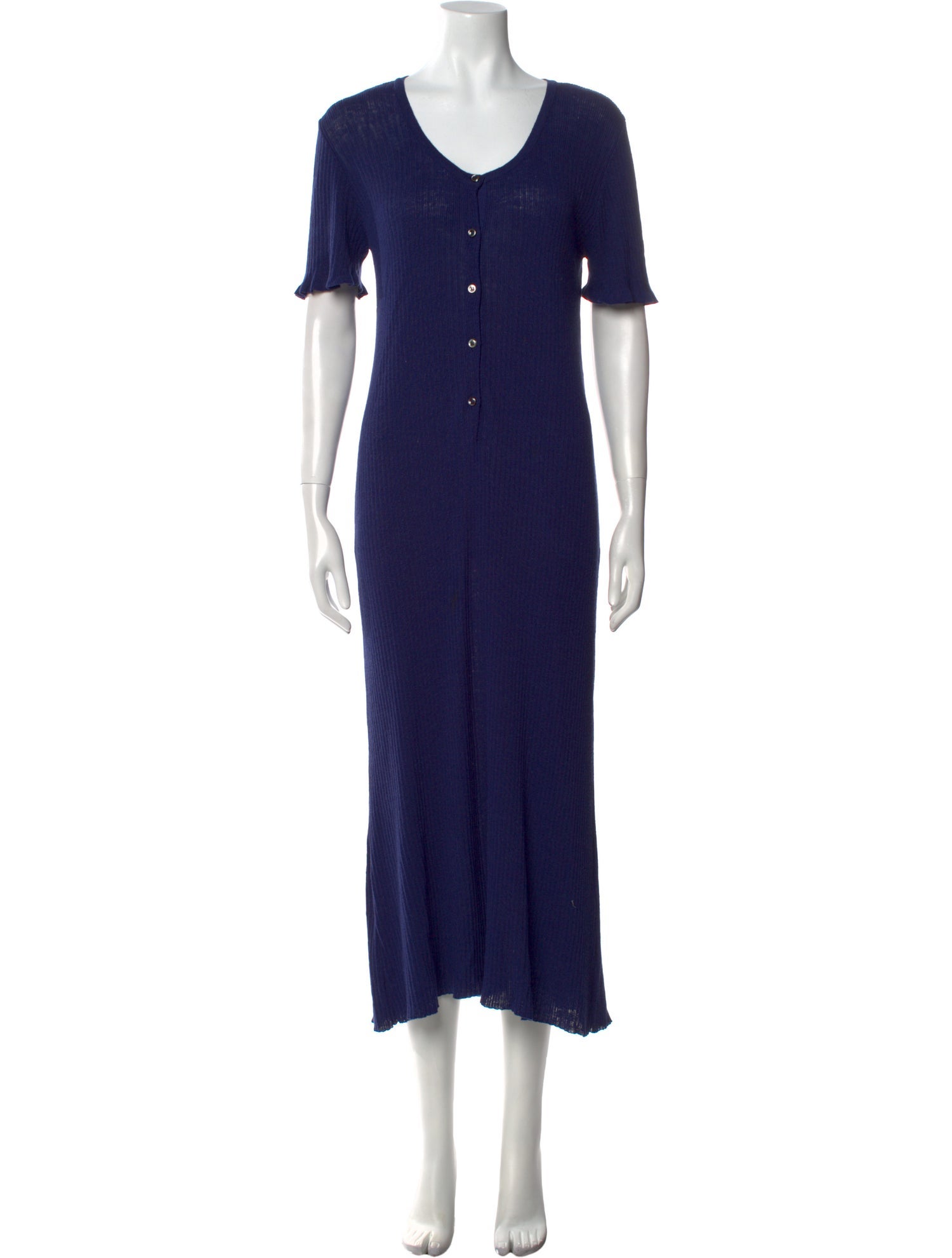 A.P.C. Scoop Neck Long Dress