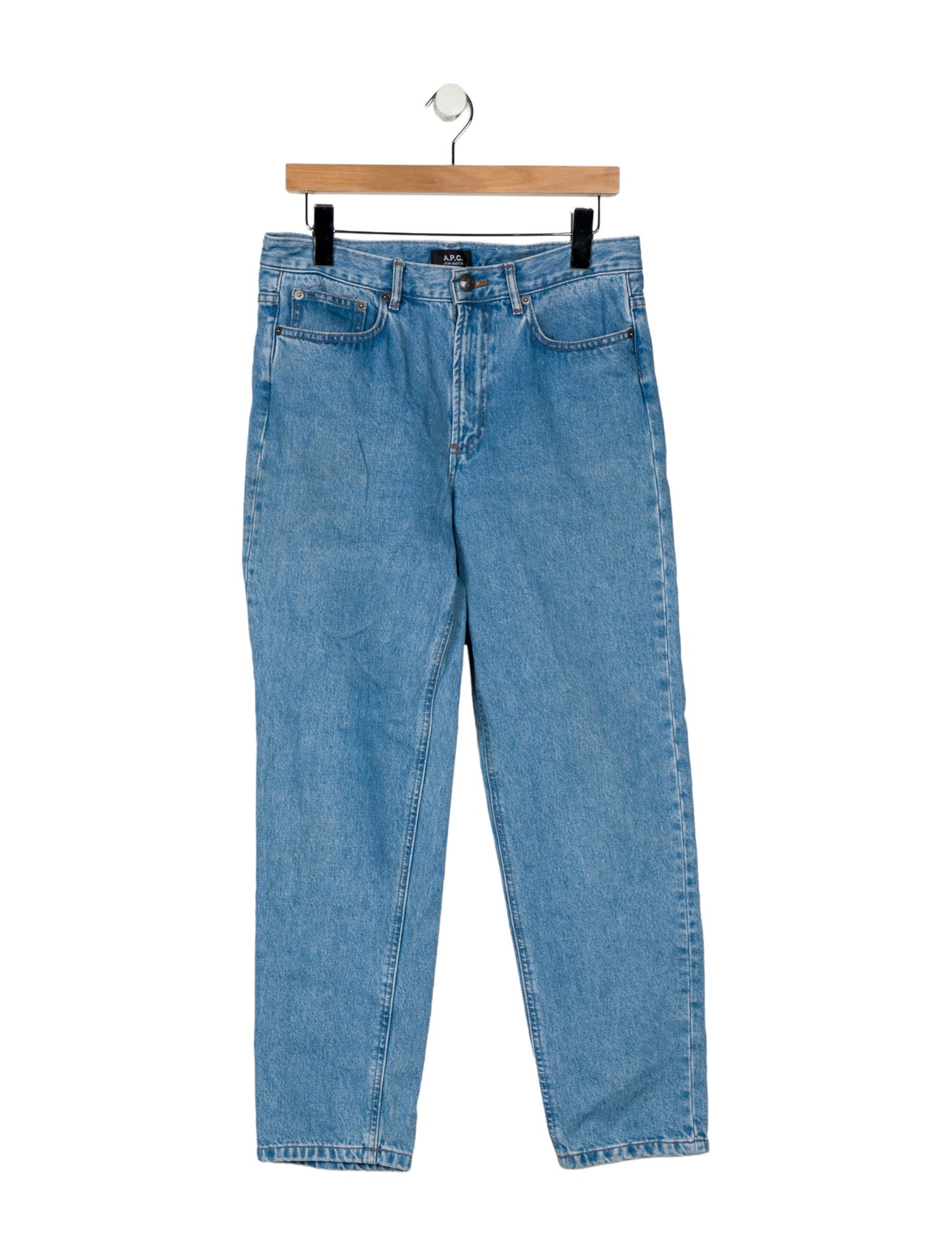 A.P.C. Mid-Rise Straight Leg Jeans