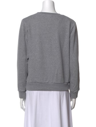 A.P.C. Graphic Print Crew Neck Sweatshirt