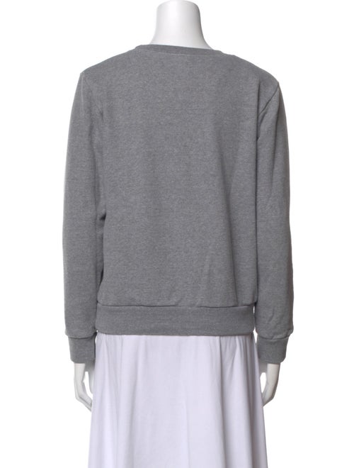 A.P.C. Graphic Print Crew Neck Sweatshirt