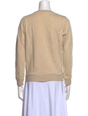 A.P.C. Graphic Print Crew Neck Sweatshirt