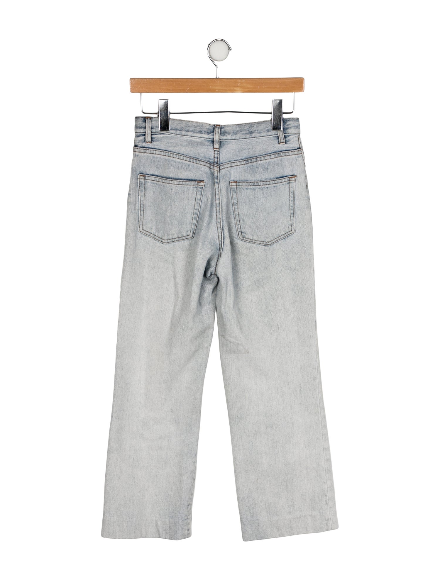 A.P.C. Mid-Rise Wide Leg Jeans