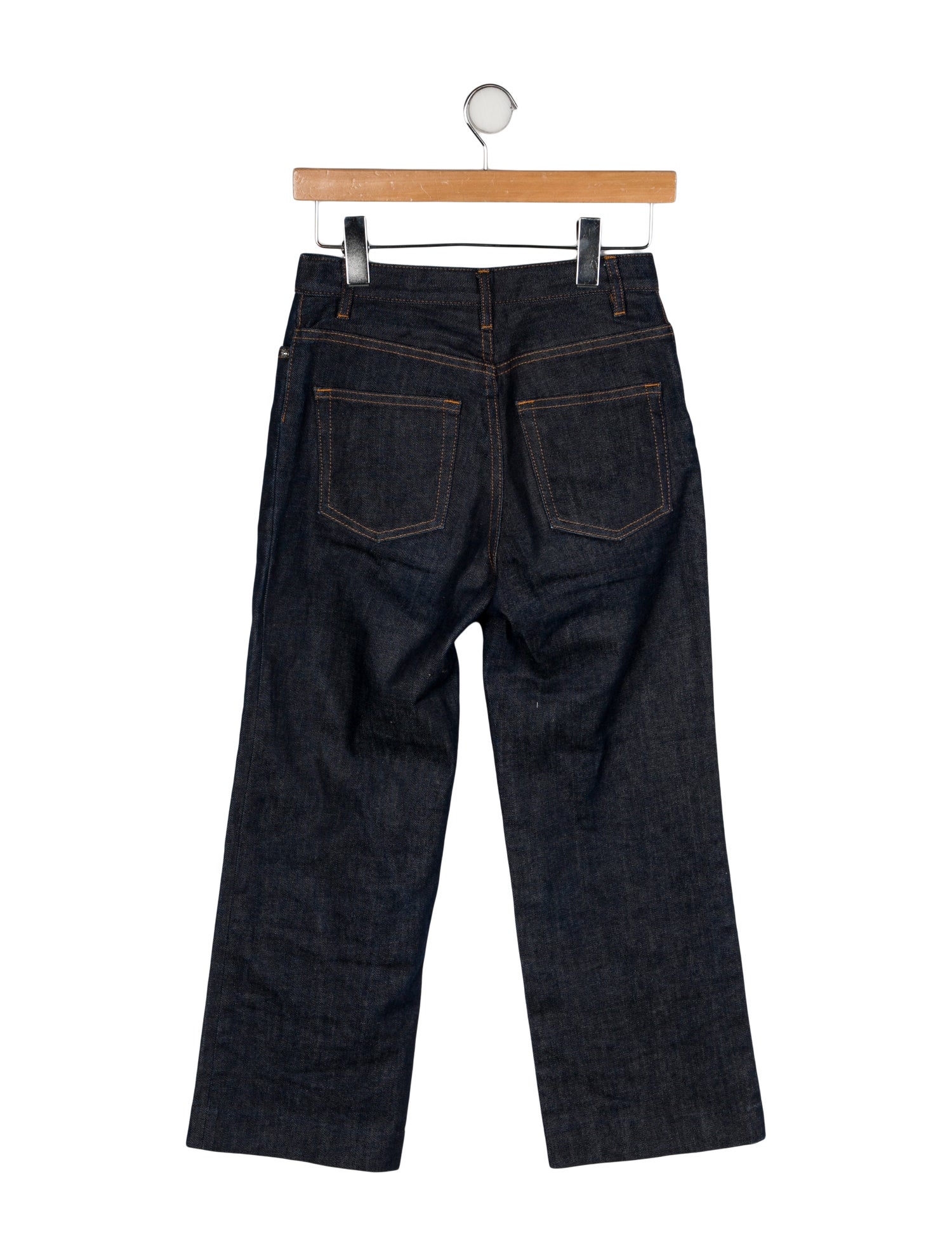 A.P.C. Mid-Rise Wide Leg Jeans