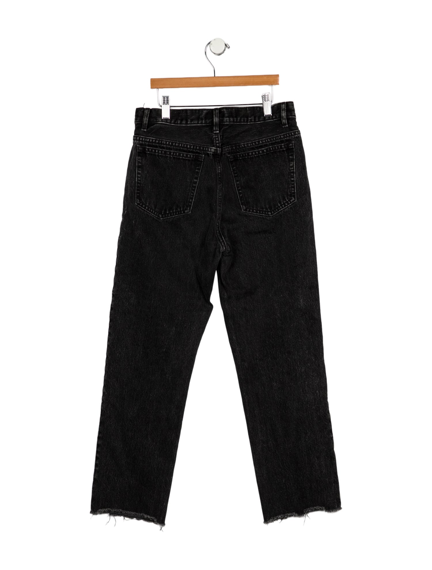 A.P.C. High-Rise Straight Leg Jeans