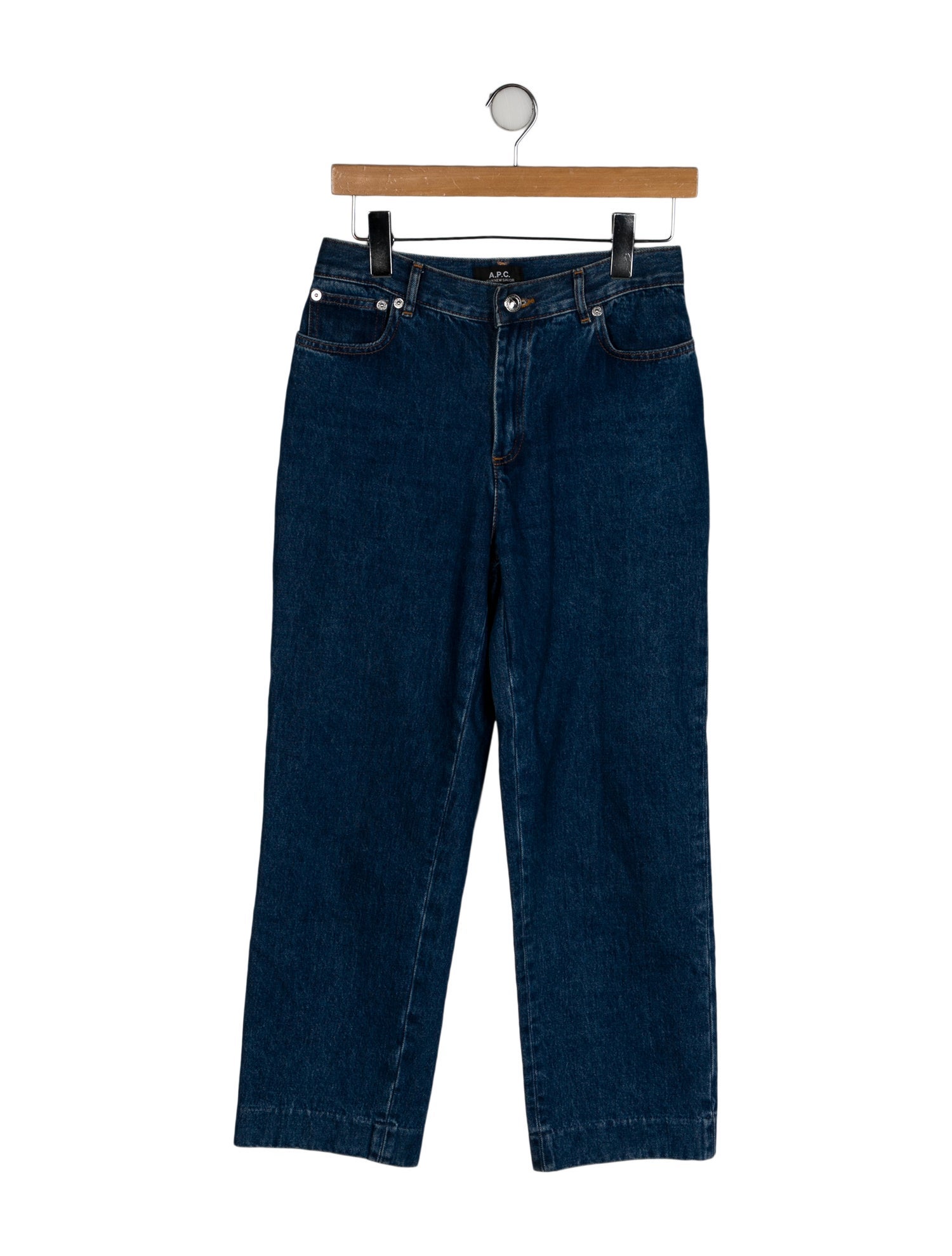 A.P.C. Mid-Rise Straight Leg Jeans