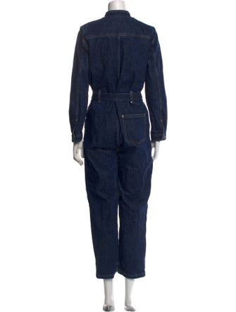 A.P.C. Mock Neck Jumpsuit