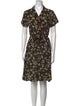 A.P.C. Floral Print Mini Dress