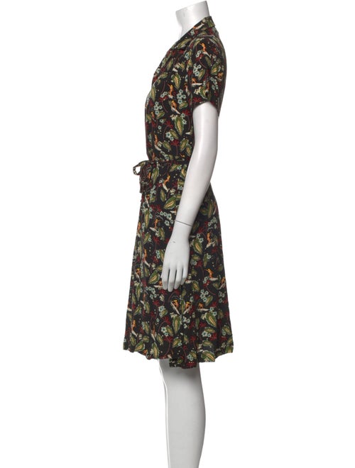 A.P.C. Floral Print Mini Dress
