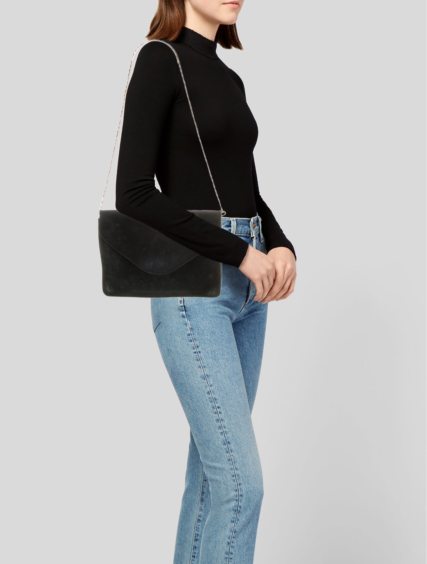 A.P.C. Suede Shoulder Bag