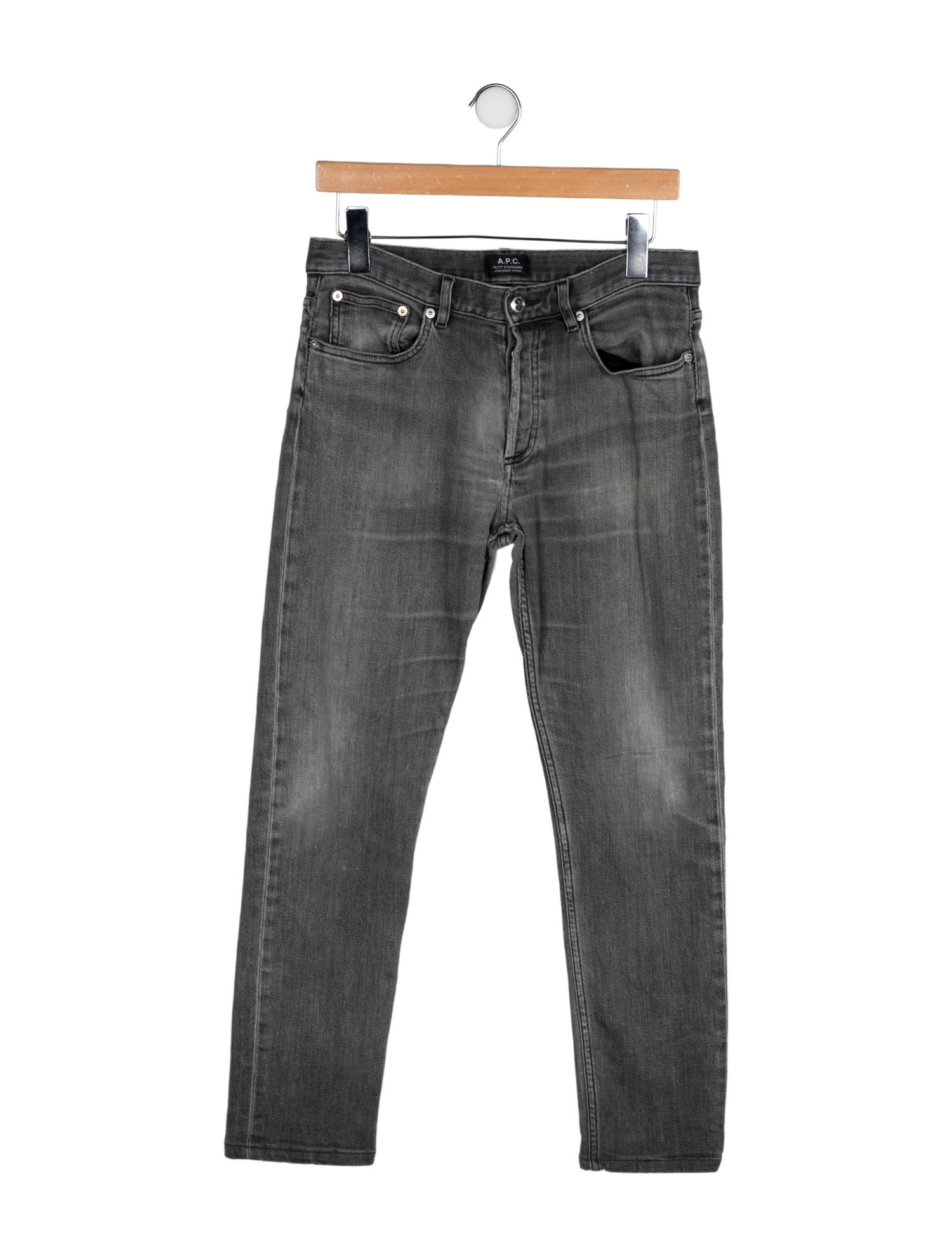 A.P.C. Mid-Rise Straight Leg Jeans
