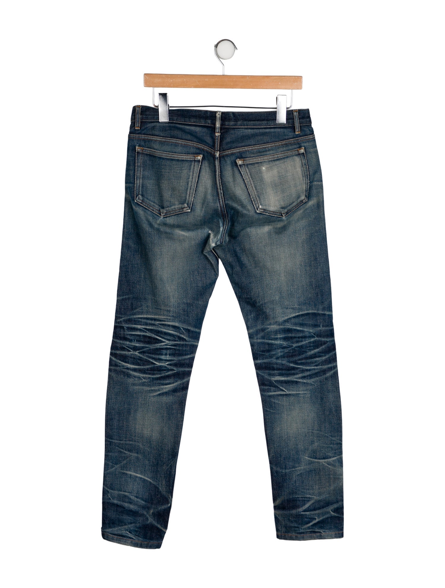 A.P.C. Mid-Rise Straight Leg Jeans