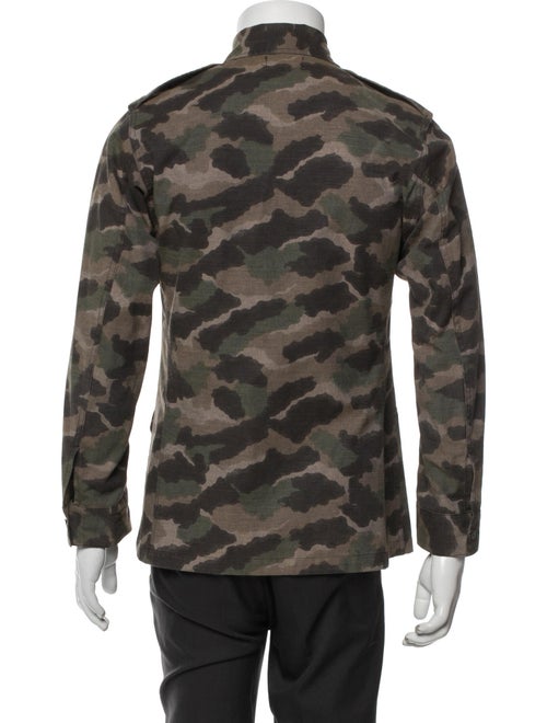 A.P.C. Camouflage Print Utility Jacket