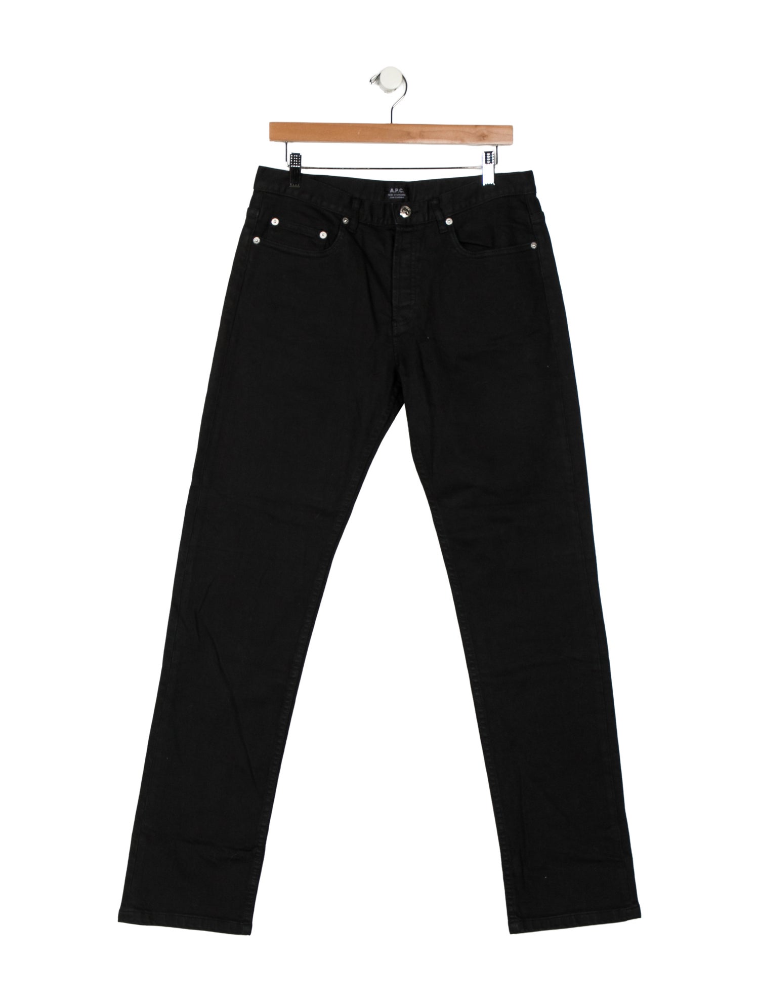 A.P.C. Mid-Rise Straight Leg Jeans