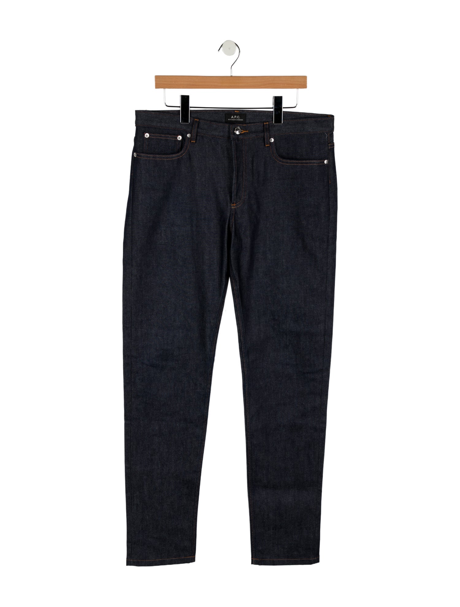 A.P.C. Mid-Rise Straight Leg Jeans