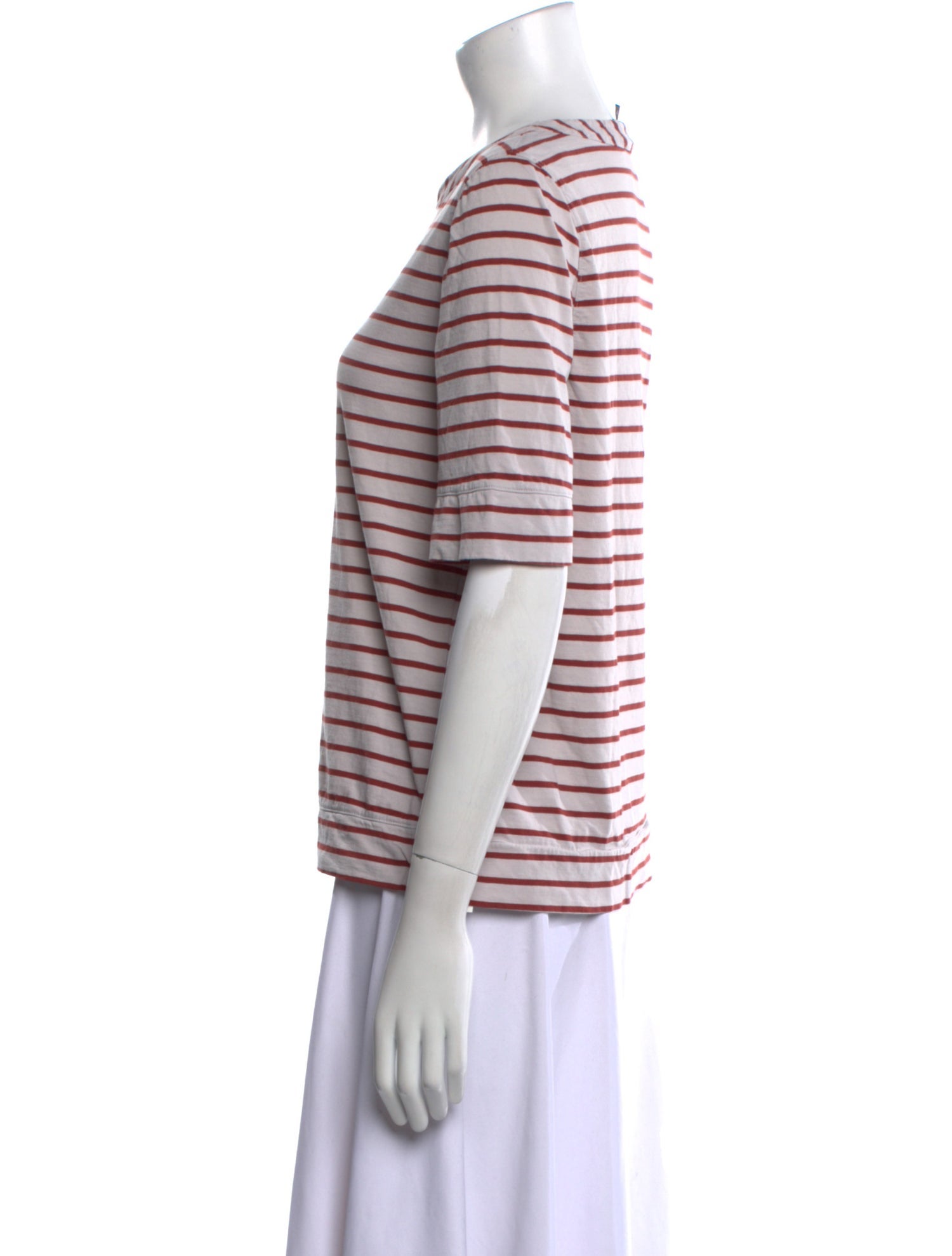 A.P.C. Striped Crew Neck T-Shirt