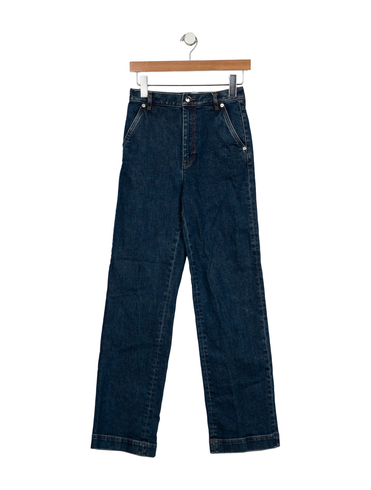 A.P.C. Mid-Rise Straight Leg Jeans